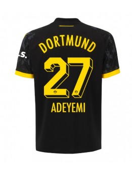 Moški Nogometna dresi replika Borussia Dortmund Karim Adeyemi #27 Gostujoči 2023-24 Kratek rokav